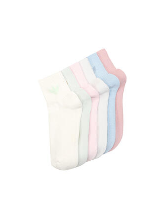 ADIDAS ORIGINALS | Chaussettes, lot de 6 wonmau/lingrn/greone
