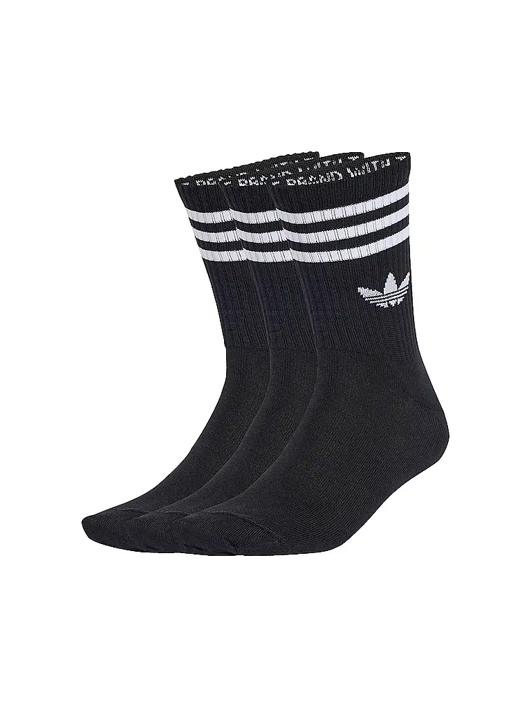 ADIDAS ORIGINALS | Chaussettes, lot de 3 noir/noir/noir | Noir