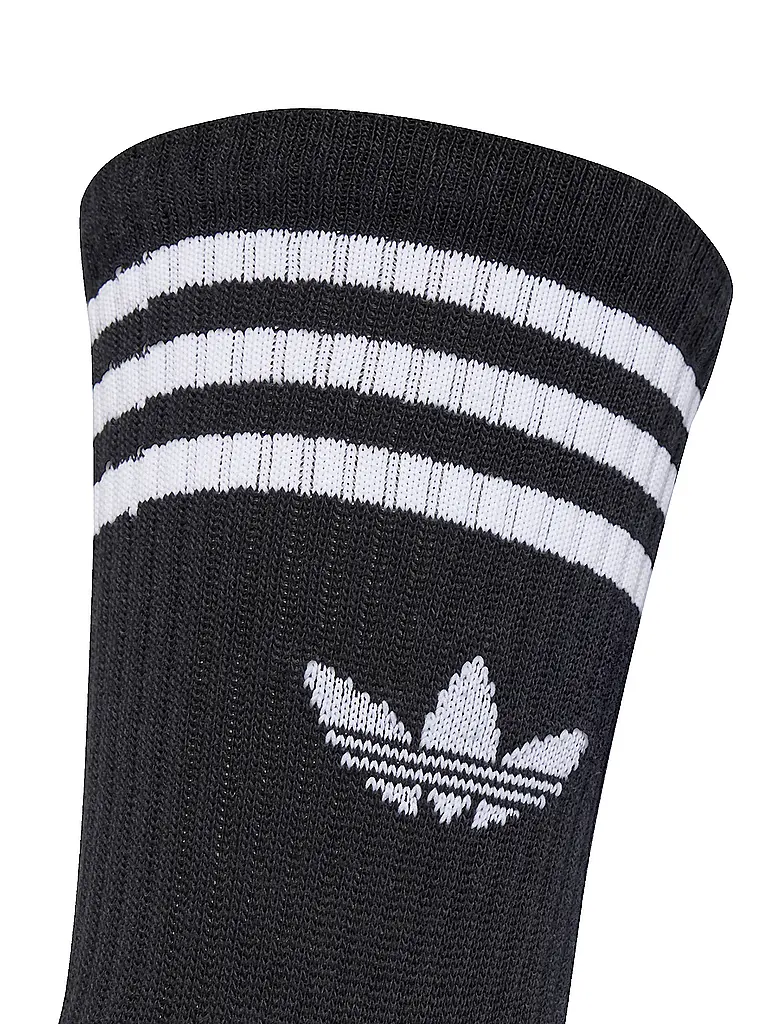 ADIDAS ORIGINALS | Chaussettes, lot de 3 noir/noir/noir | Noir