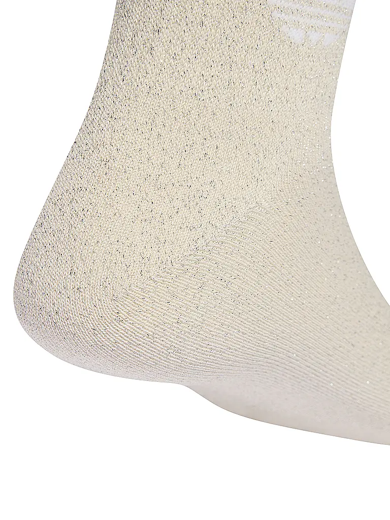 ADIDAS ORIGINALS | Chaussettes §S GLITTER, lot de 2 icgome/blanc | Beige