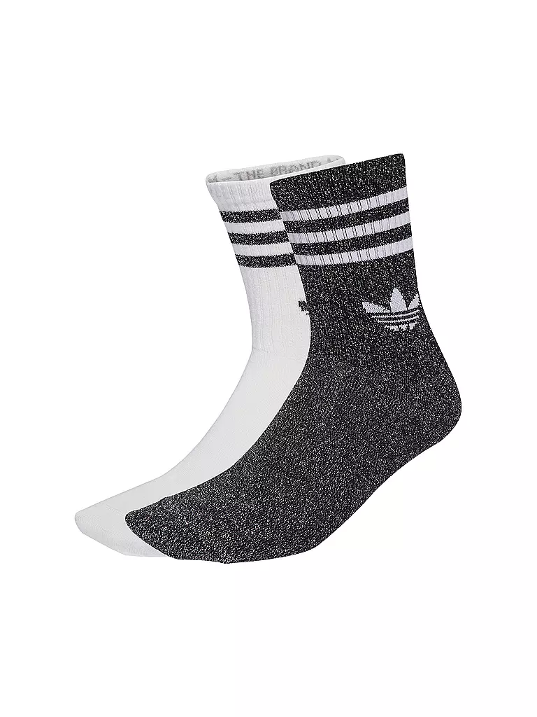 ADIDAS ORIGINALS | Chaussettes 3S GLITTER CR 2 Pqt de 2 noir | Noir