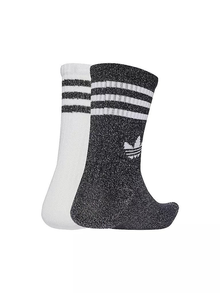 ADIDAS ORIGINALS | Chaussettes 3S GLITTER CR 2 Pqt de 2 noir | Noir