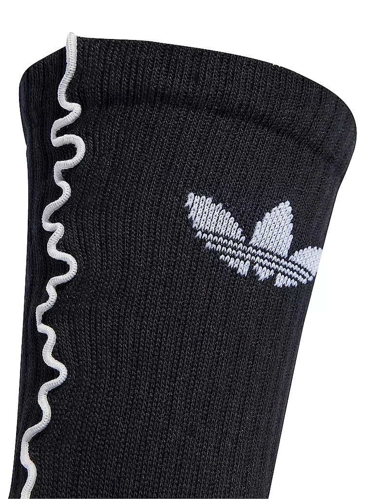 ADIDAS ORIGINALS | Chaussettes RUFFLE, lot de 2, noir |