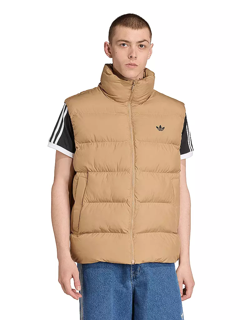 ADIDAS ORIGINALS | Gilet matelassé COMMERCIAL | camel