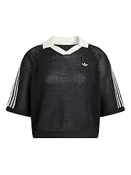 ADIDAS ORIGINALS | Poloshirt CROCHET | Noir