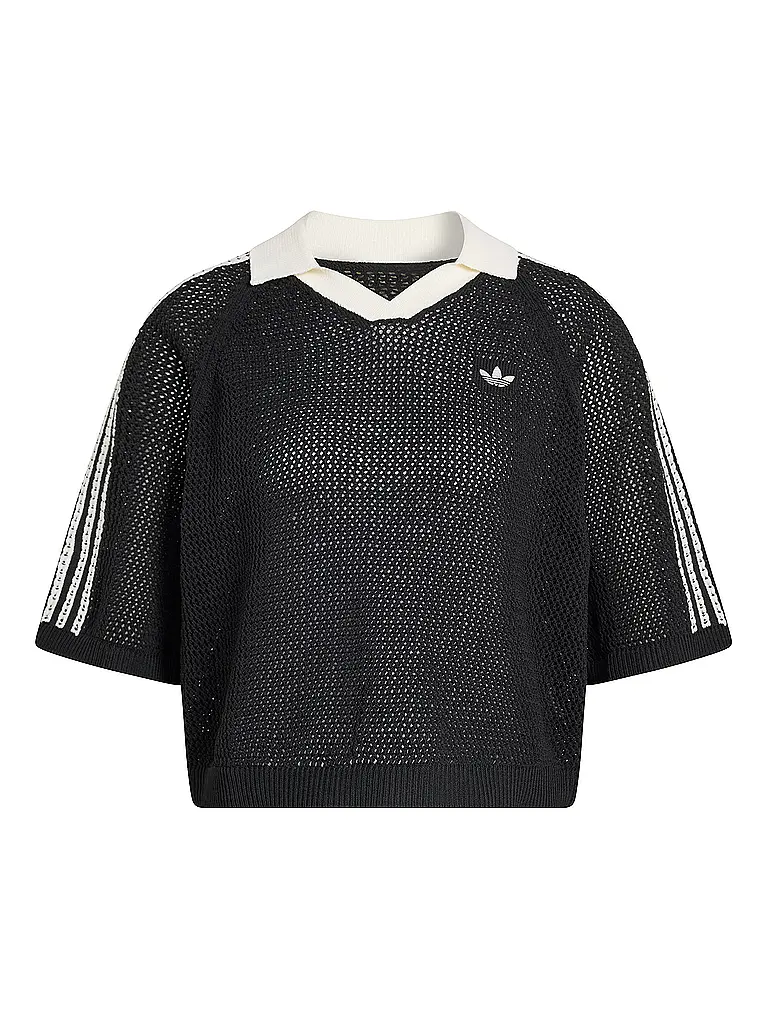 ADIDAS ORIGINALS | Poloshirt CROCHET | Noir