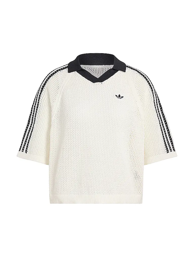 ADIDAS ORIGINALS | Poloshirt CROCHET | Blanc