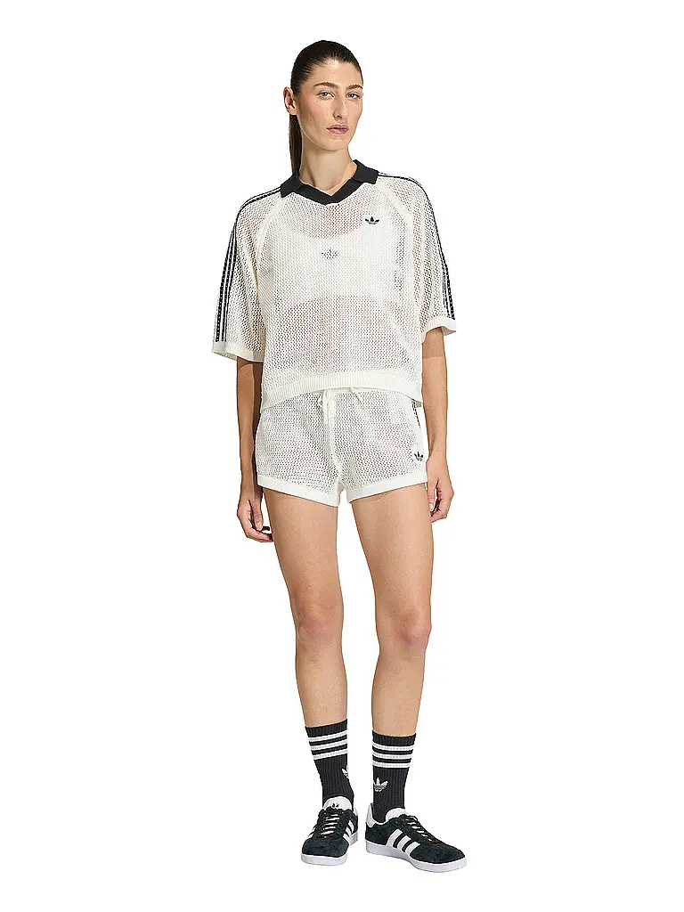 ADIDAS ORIGINALS | Poloshirt CROCHET | Blanc
