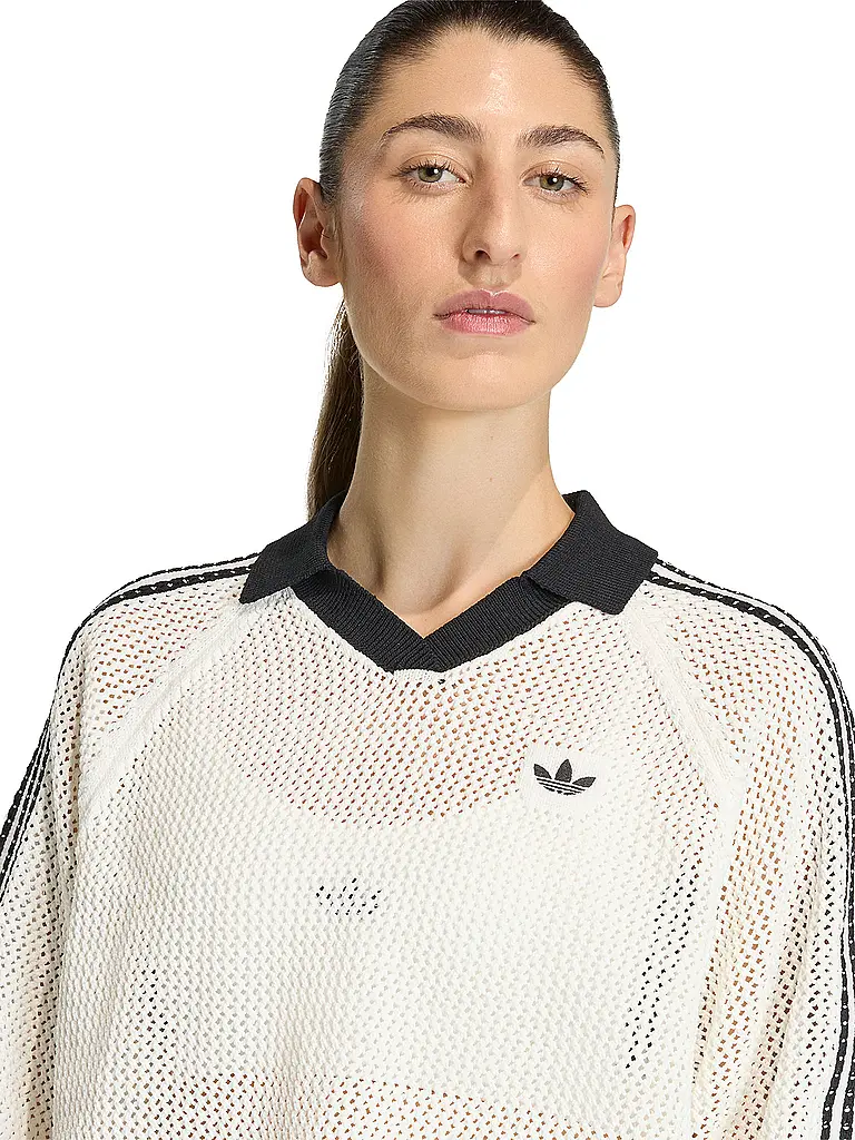 ADIDAS ORIGINALS | Poloshirt CROCHET | Blanc