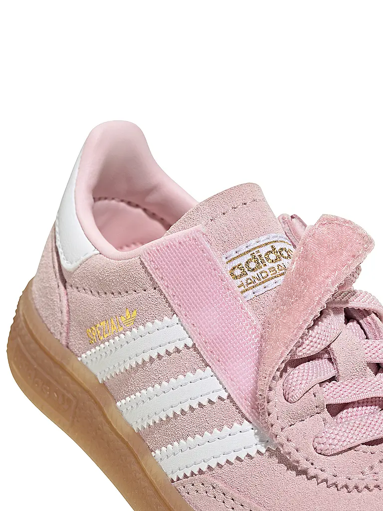 ADIDAS ORIGINALS | Produktname: Kinder Sneaker HANDBALL SPEZIAL
Marke: ADIDAS ORIGINALS
Farbe: rosa
Kategorien: Mode,Kinder,Mädchen

Material: Leder,Synthetic
Musterung: Logo
Absatzhöhe: Flacher Absatz | Rose