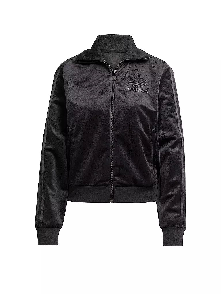ADIDAS ORIGINALS | Sweat-shirt zippé VELVET TT | Noir