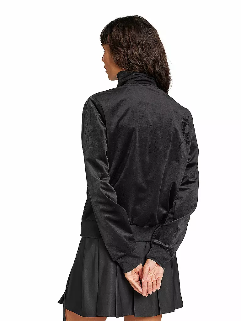 ADIDAS ORIGINALS | Sweat-shirt zippé VELVET TT | Noir