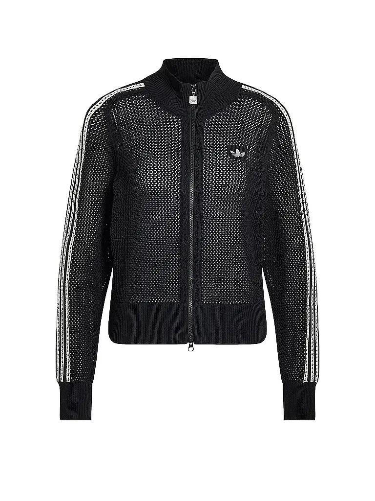ADIDAS ORIGINALS | Sweatjacke CROCHET TT | Noir