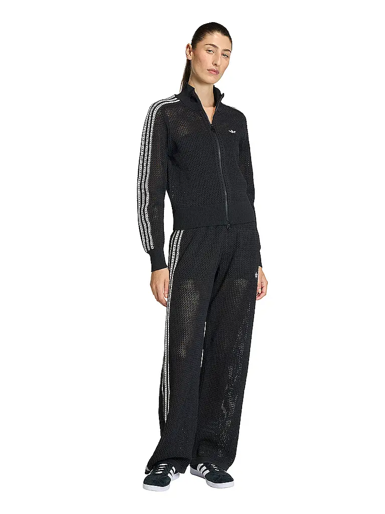 ADIDAS ORIGINALS | Sweatjacke CROCHET TT | Noir