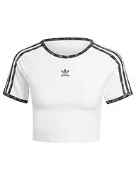 ADIDAS ORIGINALS | T-Shirt Cropped Fit | Blanc