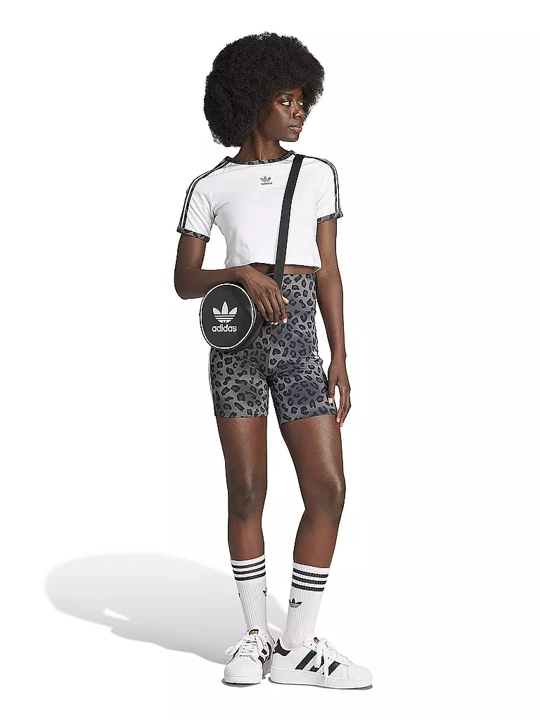 ADIDAS ORIGINALS | T-Shirt Cropped Fit | Blanc