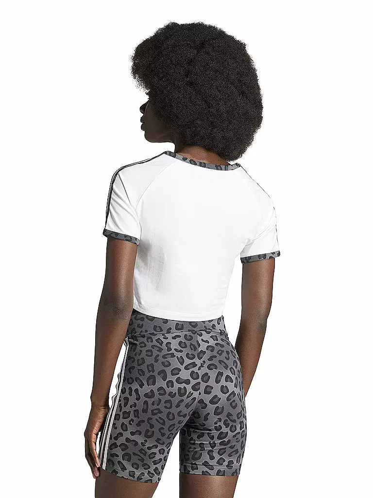 ADIDAS ORIGINALS | T-Shirt Cropped Fit | Blanc