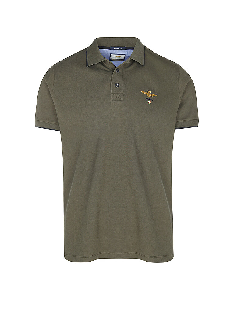 Aeronautica Militare Polo olive S