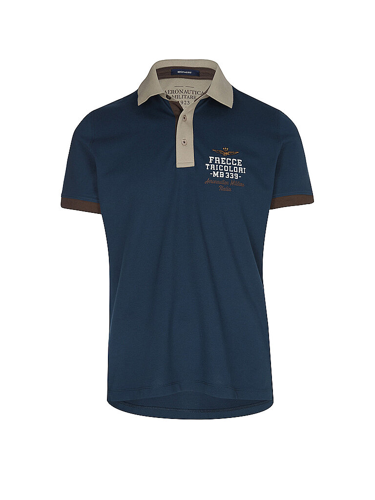 Polo bleu XXL
