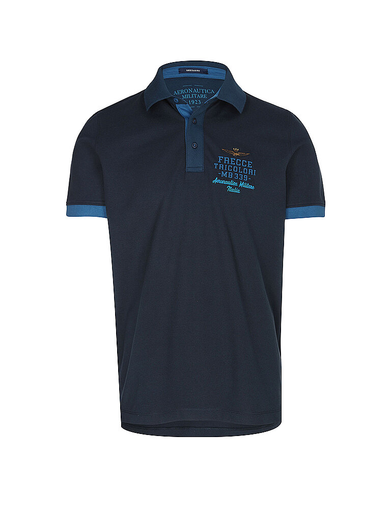 Polo bleu marine L