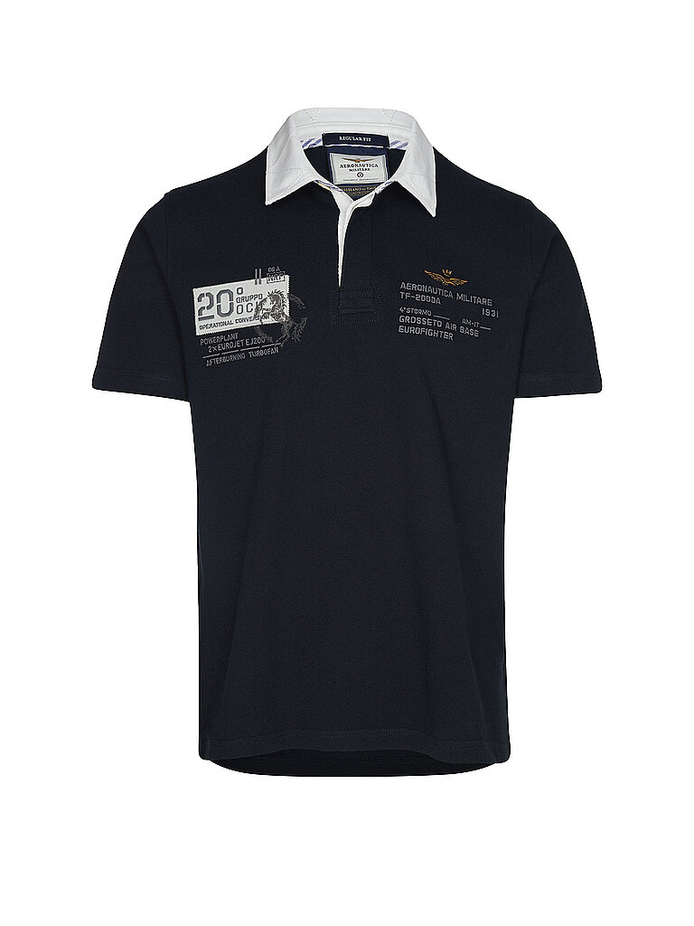 Polo bleu marine L