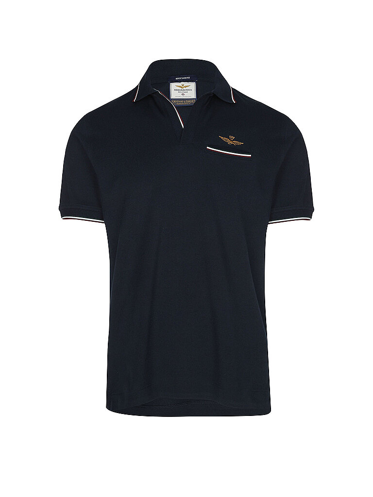 Polo bleu marine S