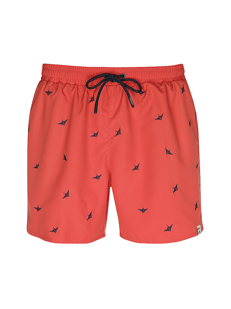 Short de bain rouge 54