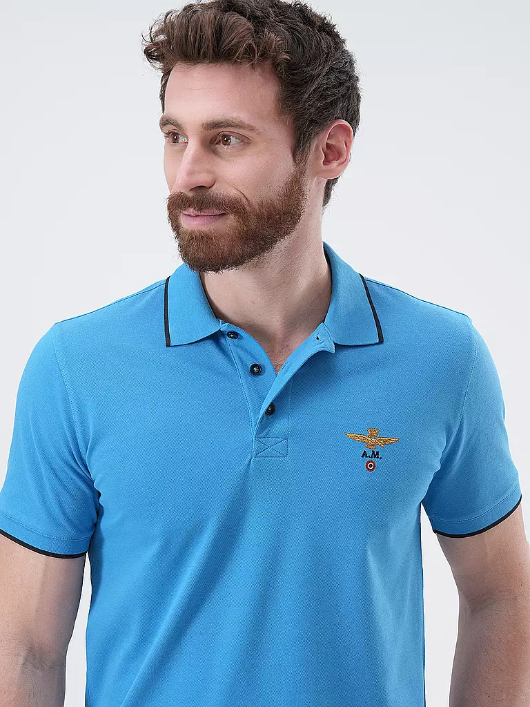 AERONAUTICA MILITARE | Poloshirt  | Bleu
