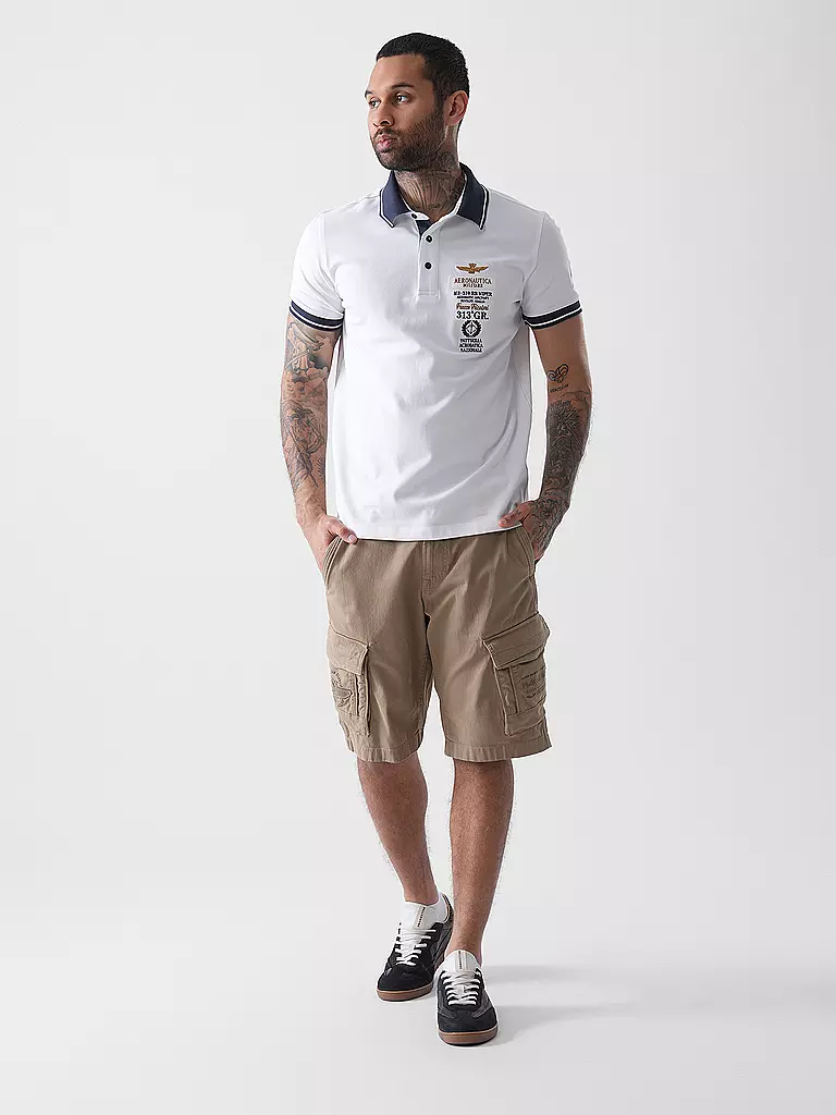 AERONAUTICA MILITARE | Poloshirt | weiss