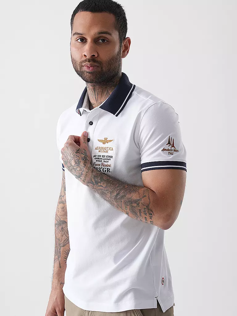 AERONAUTICA MILITARE | Poloshirt | weiss