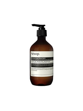 AESOP | Baume Corporel à la Feuille de Géranium 500ml