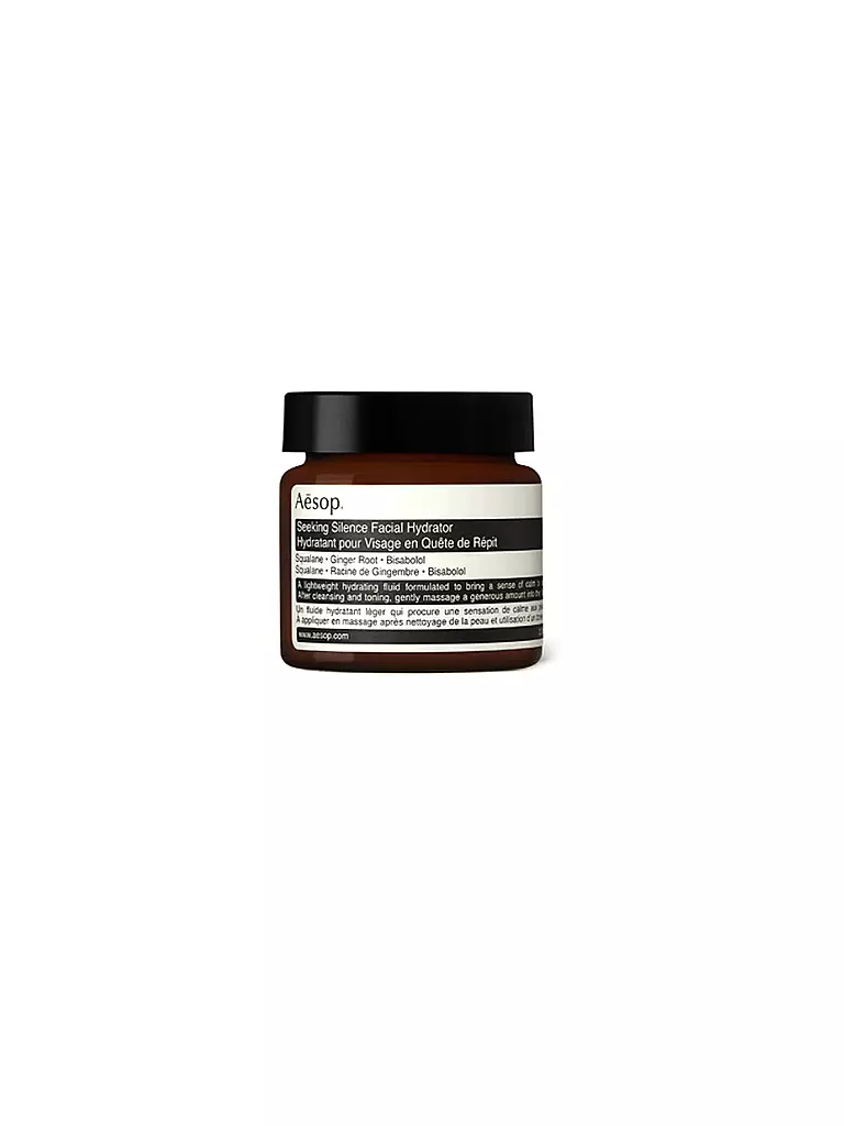 AESOP | Crème pour le visage - Seeking Silence Facial Hydrator 60ml | keine Farbe