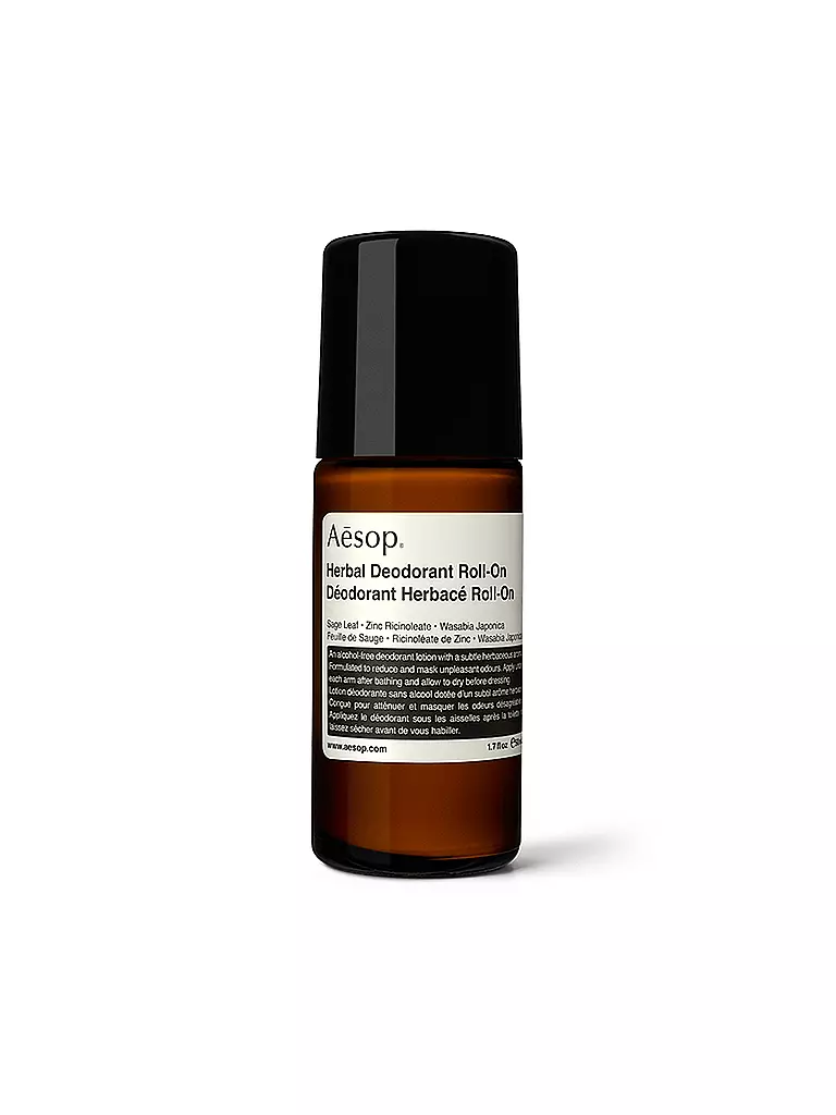 AESOP | Déodorant Herbacé Roll-On 50 ml | Aucune couleur