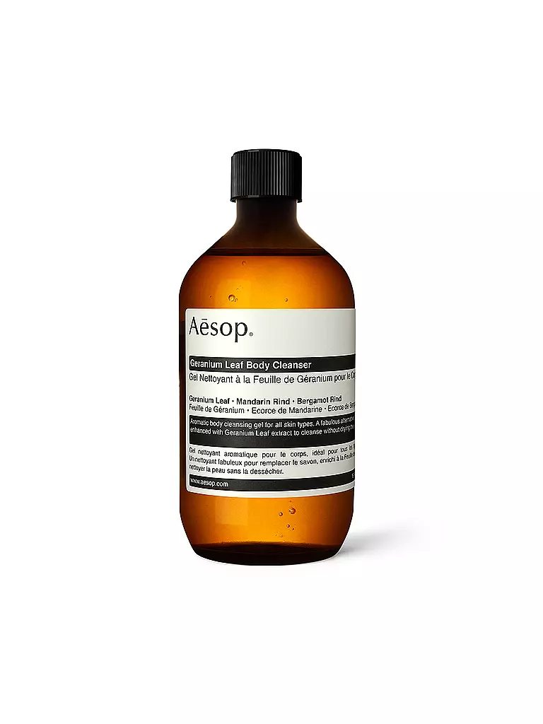 AESOP | Gel nettoyant pour le corps à la feuille de géranium 500 ml | keine Farbe