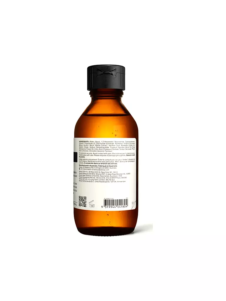 AESOP | Nettoyage - Tonique Facial Immaculate 100ml | Aucune couleur