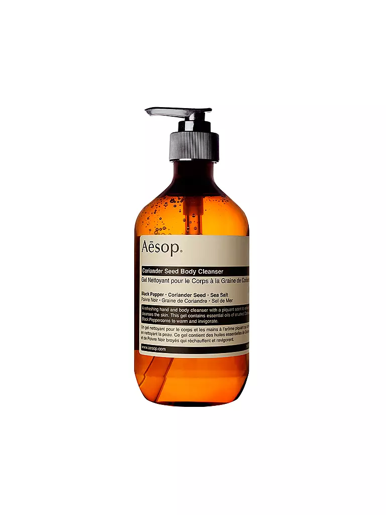 AESOP | Nettoyant pour le corps aux graines de coriandre 500 ml | Aucune couleur