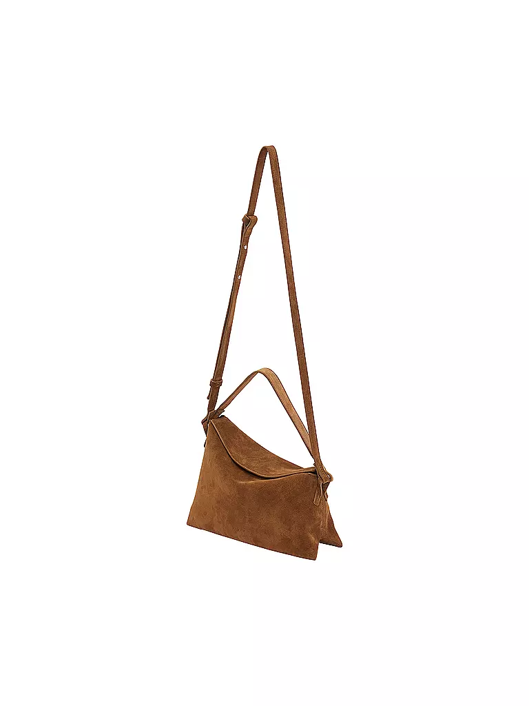 AESTHER EKME | Ledertasche - Umhängetasche MINI LUNE  | Camel