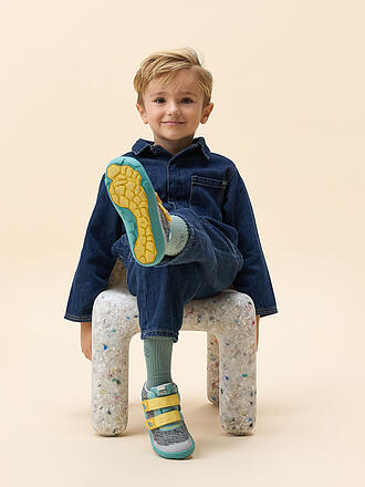 AFFENZAHN | Chaussures pieds nus pour enfants - Chaussures de transition KNIT HAPPY Rhinocéros