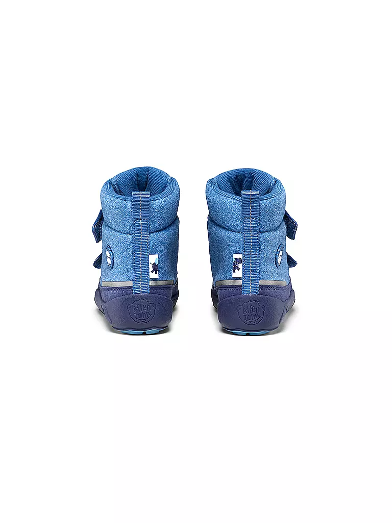 AFFENZAHN | Bottes d'hiver pour enfants LAINE COMFY Éléphant | blau