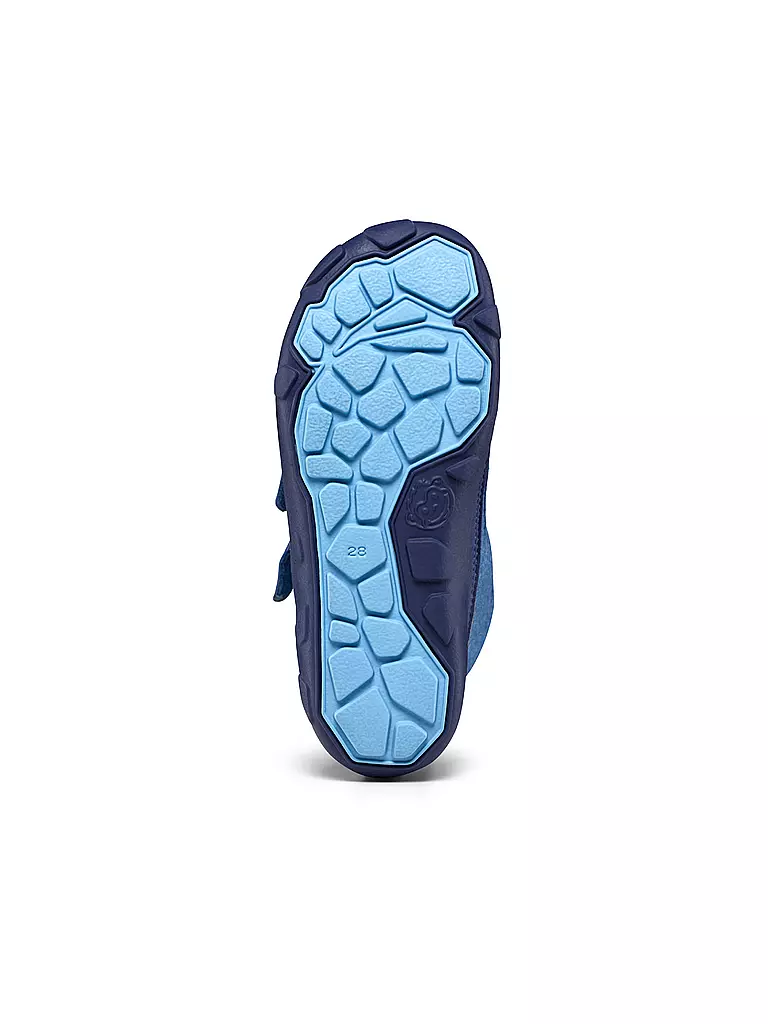 AFFENZAHN | Bottes d'hiver pour enfants LAINE COMFY Éléphant | blau