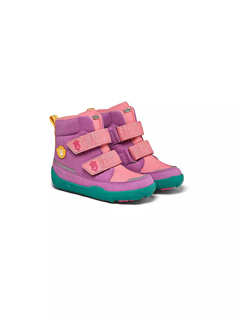 AFFENZAHN | Bottes d'hiver pour enfants VEGAN COMFY Hibou | pink