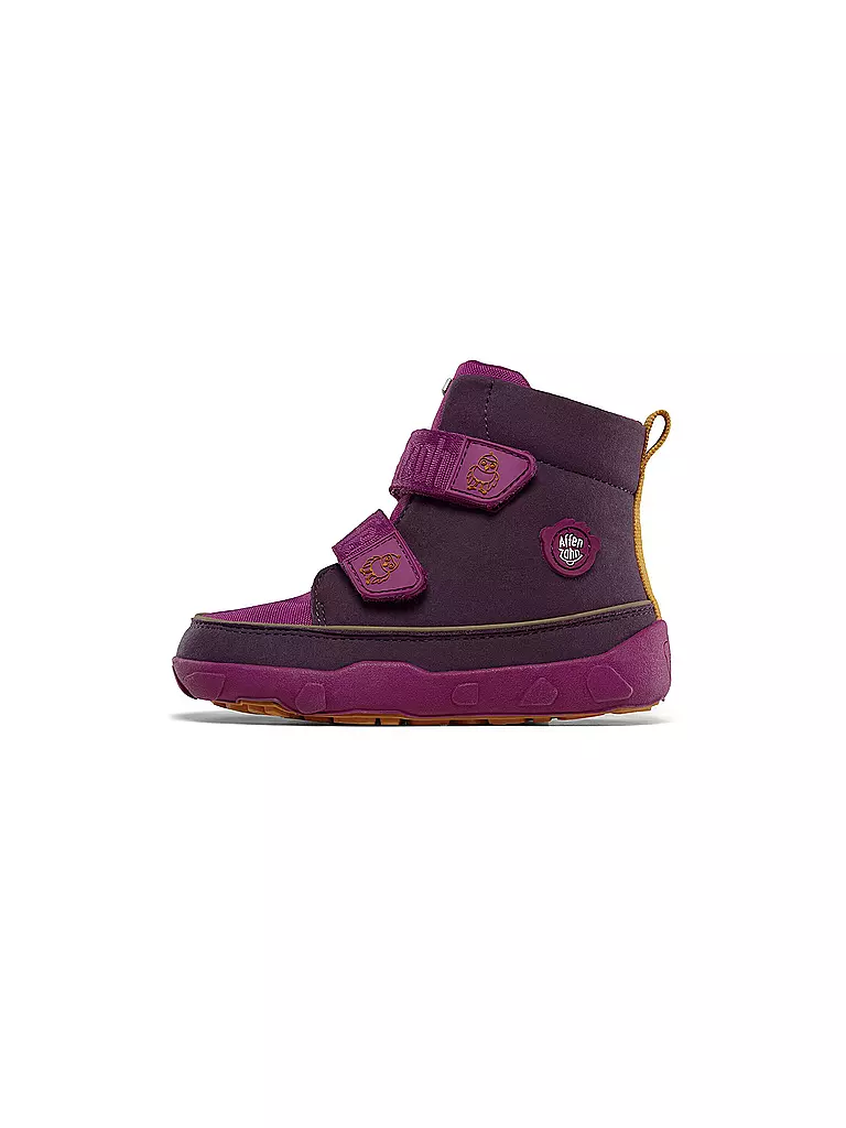 AFFENZAHN | Bottes d'hiver pour enfants VEGAN COMFY Oiseau | beere