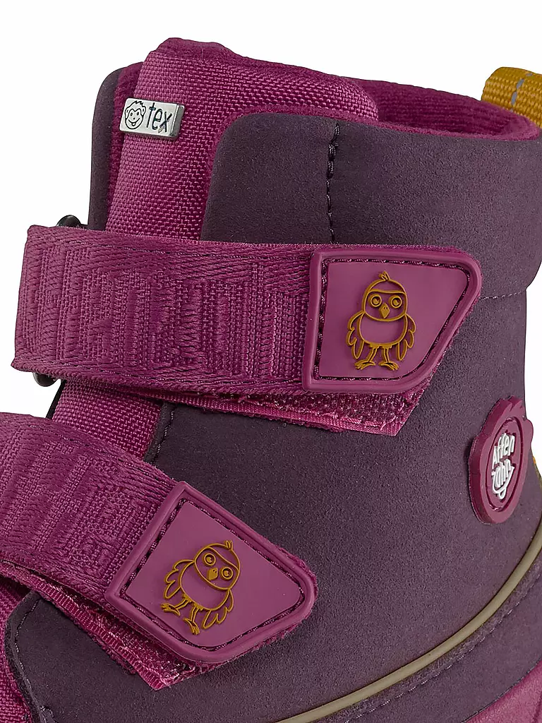 AFFENZAHN | Bottes d'hiver pour enfants VEGAN COMFY Oiseau | 