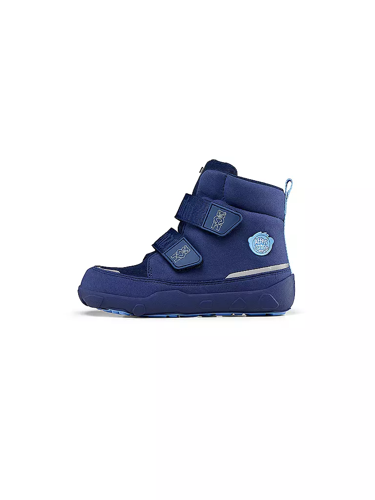 AFFENZAHN | Bottes d'hiver pour enfants VEGAN COMFY Ours | dunkelblau