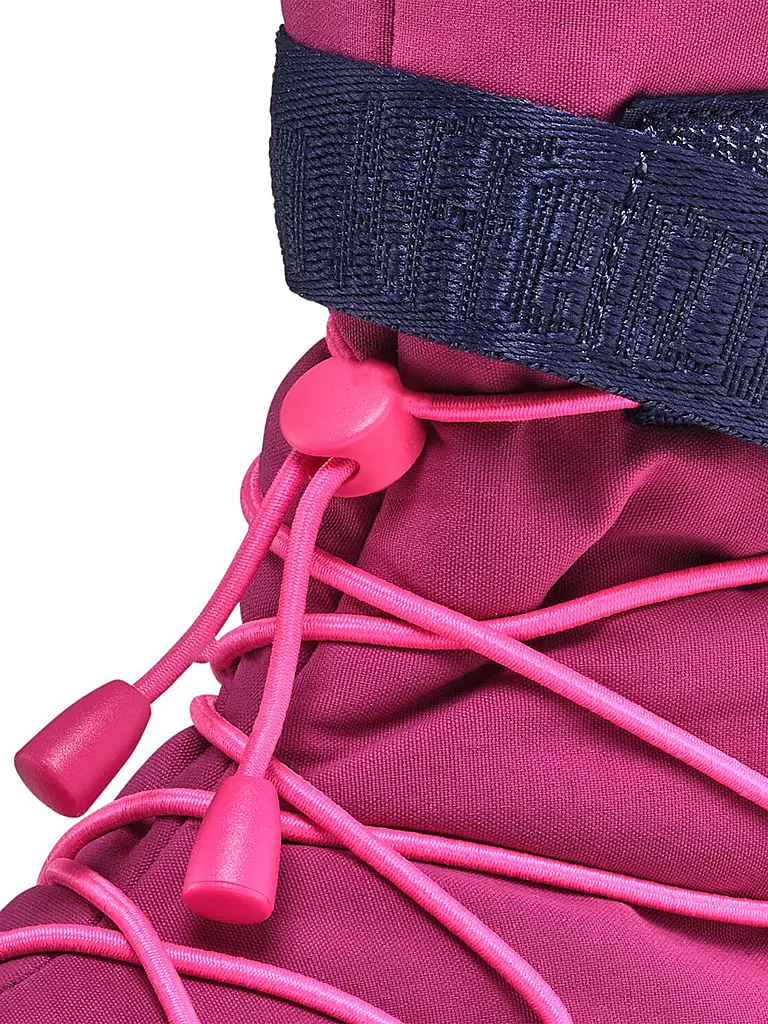 AFFENZAHN | Bottes d'hiver pour enfants VEGAN SNOWY Flamingo | 