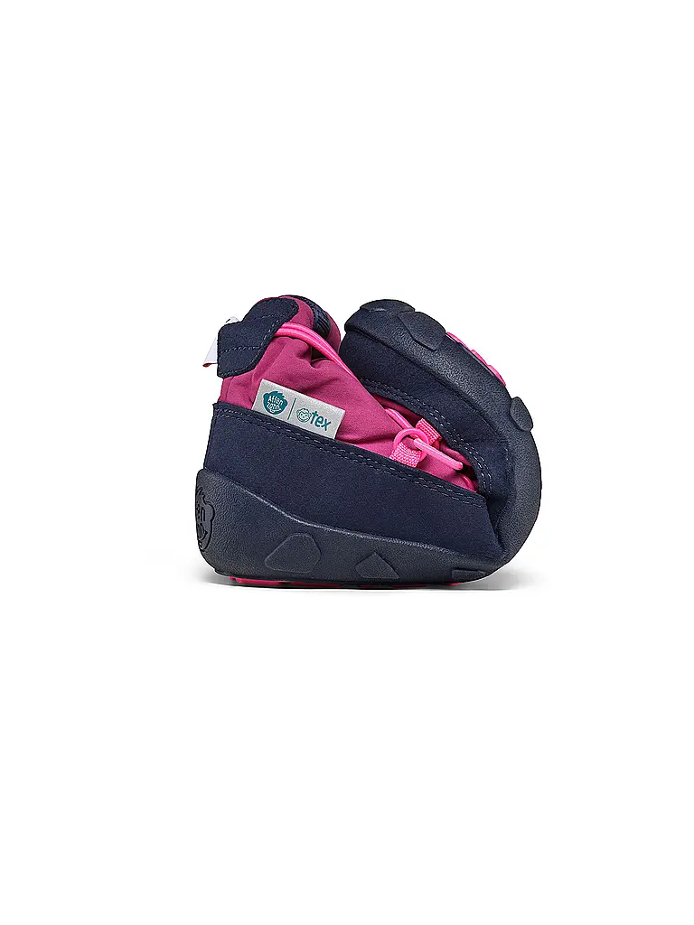 AFFENZAHN | Bottes d'hiver pour enfants VEGAN SNOWY Flamingo | 