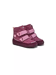 AFFENZAHN | Bottes d'hiver pour enfants LAINE COMFY Koala | Rouge foncé