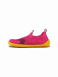 AFFENZAHN | Chaussons - Chaussures pieds nus pour enfants KNIT HAPPY Flinky | Rose vif
