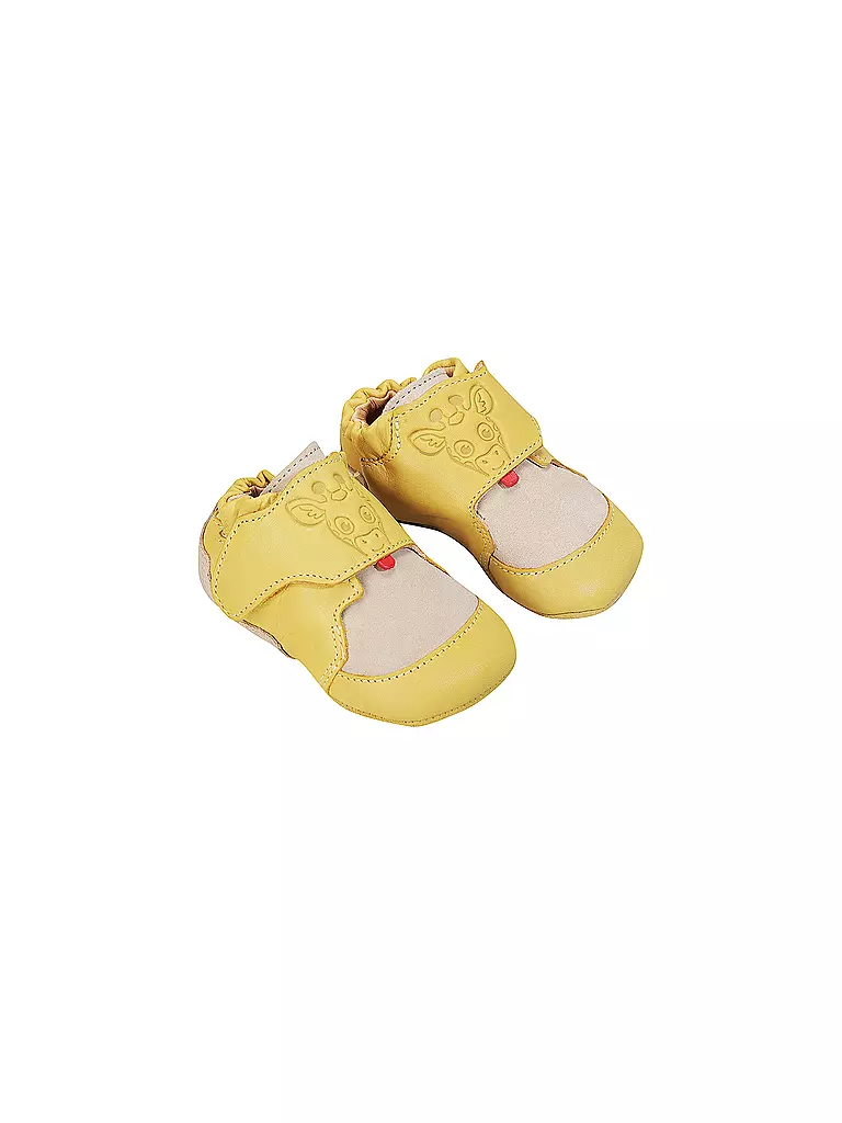 AFFENZAHN | Chaussons d'apprentissage CRAWLY GIRAFFE | gelb