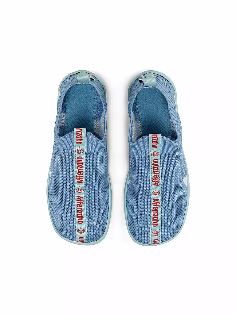 AFFENZAHN | Chaussons pieds nus pour enfants - KNIT HAPPY Flinky Hai | 